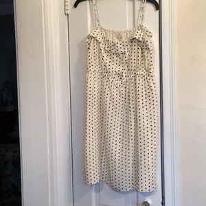 Silk spaghetti strap J Crew dress